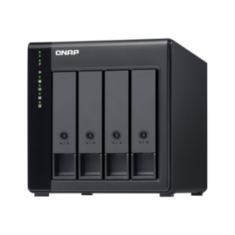 QNAP High-performance Desktop SATA 6Gbps JBOD Storage Enclosure | TL-D400S | Black QNAP High-performance Desktop SATA 6Gbps JBOD Storage Enclosure | TL-D400S | Black