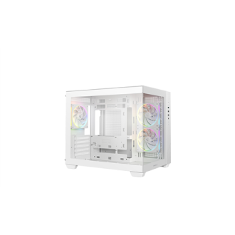 Deepcool Case | CG330 3F WH | Micro ATX | White Deepcool Case | CG330 3F WH | Micro ATX | White