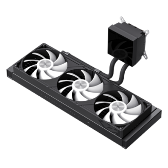 Gamemax CPU Liquid Cooler | GLACIER 360 LCD BK | Black Gamemax CPU Liquid Cooler | GLACIER 360 LCD BK | Black