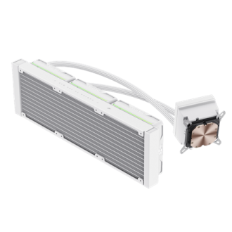 Gamemax CPU Liquid Cooler | HAILSTORM 360 LCD WH | White Gamemax CPU Liquid Cooler | HAILSTORM 360 LCD WH | White