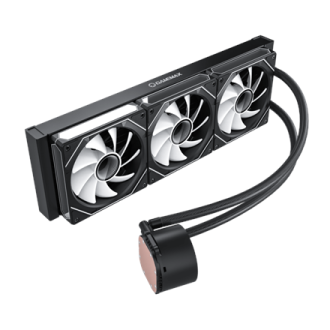 Gamemax CPU Liquid Cooler | ICEBURG 360 DIGITAL BK | Black