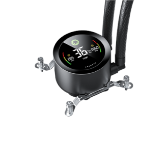 Gamemax CPU Liquid Cooler | ICEBURG 360 DIGITAL BK | Black