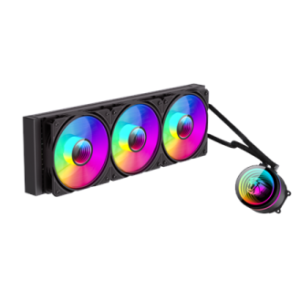 Gamemax CPU Liquid Cooler | ICEBURG 360 INFINITY BK | Black Gamemax CPU Liquid Cooler | ICEBURG 360 INFINITY BK | Black