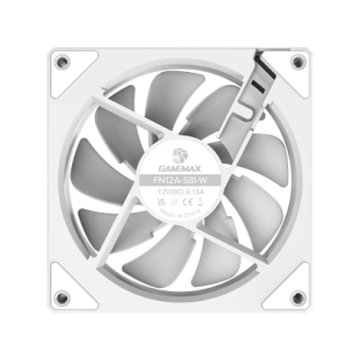 Gamemax Case Fan | FN12A-S8I-W | White Gamemax Case Fan | FN12A-S8I-W | White