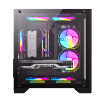 Gamemax Case | INFINITY MINI BK | M-ATX