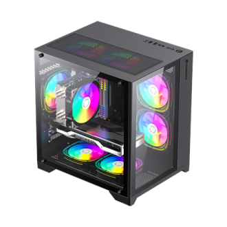 Gamemax Case | INFINITY MINI BK | M-ATX