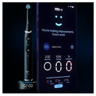 Oral-B Electric Toothbrush | iO10 Series | Rechargeable | For adults | Number of brush heads included 1 | Number of teeth brushi