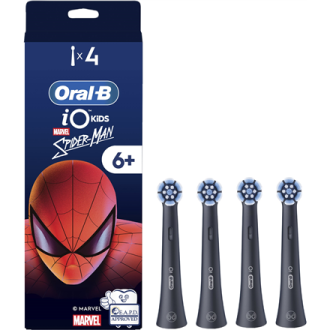 Oral-B | Replacement brush heads | iO kids Refills Spiderman | Heads | For kids | Number of brush heads included 4 Oral-B | Replacement brush heads | iO kids Refills Spiderman | Heads | For kids | Number of brush heads included 4