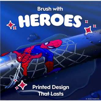 Oral-B Electric Toothbrush with Travel Case, 6Y+ | iO Kids Marvel Spiderman | Rechargeable | For kids | Number of brush heads in Oral-B Electric Toothbrush with Travel Case, 6Y+ | iO Kids Marvel Spiderman | Rechargeable | For kids | Number of brush heads in