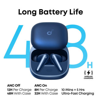 Anker Soundcore Earbuds with Dolby Audio | Liberty 5 | Bluetooth | In-Ear | Microphone | Navy blue | Noise canceling | Wireless Anker Soundcore Earbuds with Dolby Audio | Liberty 5 | Bluetooth | In-Ear | Microphone | Navy blue | Noise canceling | Wireless