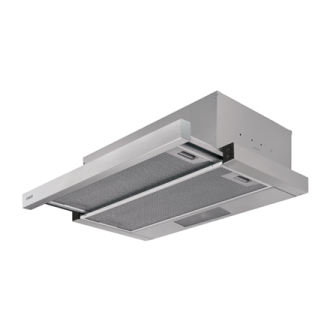 Candy Hood | CBT625/2X/1 | Telescopic | Energy efficiency class B | Width 60 cm | 332 m /h | Mechanical | LED | Stainless steel Candy Hood | CBT625/2X/1 | Telescopic | Energy efficiency class B | Width 60 cm | 332 m /h | Mechanical | LED | Stainless steel