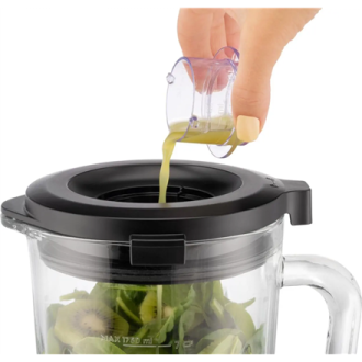 Gorenje Blender | B1300E | Tabletop | 1300 W | Jar capacity 1.75 L | Jar material Plastic | Black/Stainless steel