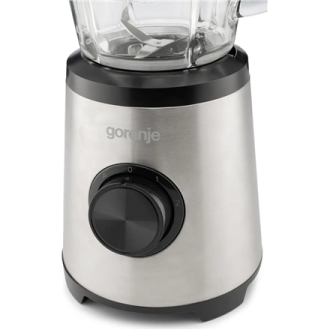 Gorenje Blender | B1300E | Tabletop | 1300 W | Jar capacity 1.75 L | Jar material Plastic | Black/Stainless steel