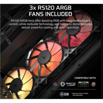 Corsair PC Case | 3200D RS | Mid-Tower | Black