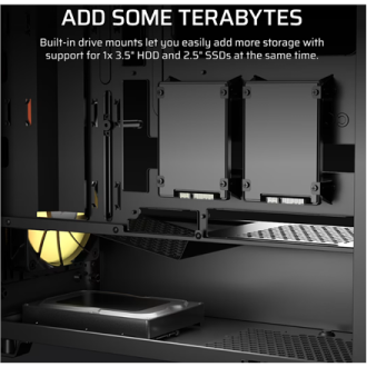 Corsair PC Case | 3200D RS | Mid-Tower | Black