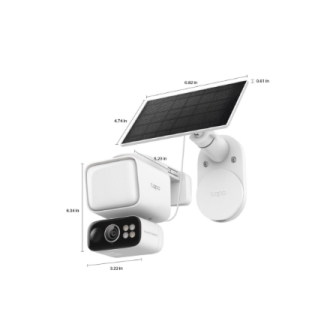 TP-LINK | Tapo C615F KIT | Solar-Powered Floodlight Pan/Tilt Security Camera Kit | 3 MP | F/1.6 | H.264 | MicroSD Card Up to 512 TP-LINK | Tapo C615F KIT | Solar-Powered Floodlight Pan/Tilt Security Camera Kit | 3 MP | F/1.6 | H.264 | MicroSD Card Up to 512