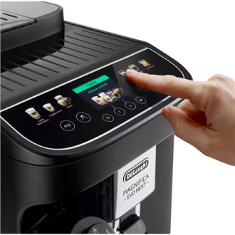 Delonghi Coffee maker | Magnifica Evo | Pump pressure 15 bar | Built-in milk frother | Automatic | 1450 W | Black Delonghi Coffee maker | Magnifica Evo | Pump pressure 15 bar | Built-in milk frother | Automatic | 1450 W | Black