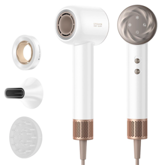 Dreame Hair Dryer | Glory Mix AHD18 | 1600 W | Number of temperature settings 4 | Ionic function | White Dreame Hair Dryer | Glory Mix AHD18 | 1600 W | Number of temperature settings 4 | Ionic function | White