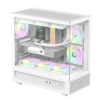 Gamemax Case | NEX C51 WH | ATX/BTF