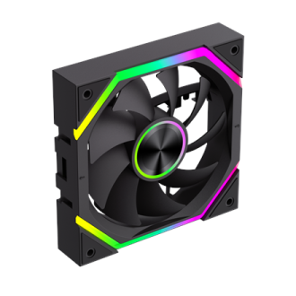 Gamemax FN12A-N2 WL | Case fan | Black Gamemax FN12A-N2 WL | Case fan | Black