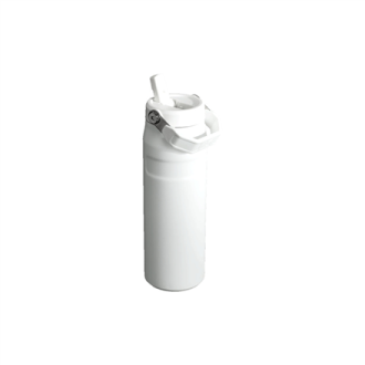 Bottle Flip Straw | IceFlow | Capacity 0.7 L | Material Recycled Stainless Steel | White Bottle Flip Straw | IceFlow | Capacity 0.7 L | Material Recycled Stainless Steel | White
