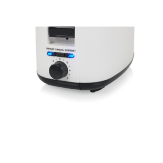 Tristar Toaster | BR-1055 | Power 750 W | Number of slots 2 | Housing material Plastic | White