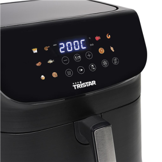 Tristar Digital Airfryer | FR-9073 | Power 1800 W | Capacity 9 L | Hot air technology | Black