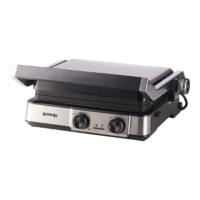 Gorenje Grill | GCG2000MT | 2000 W | Table | Black Gorenje Grill | GCG2000MT | 2000 W | Table | Black