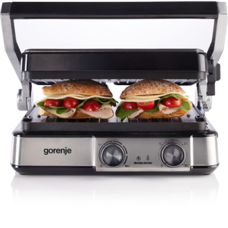 Gorenje Grill | GCG2000MT | 2000 W | Table | Black