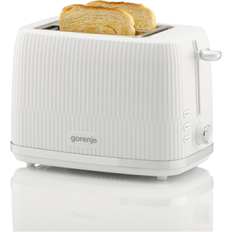 Gorenje Toaster | T850DPW | Number of slots 2 | Housing material Plastic | White Gorenje Toaster | T850DPW | Number of slots 2 | Housing material Plastic | White