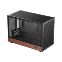Deepcool Case | CH260 Wood | Micro Tower | Black