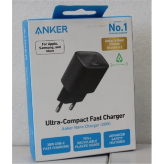 SALE OUT. Anker 511 Nano 4 Wall Charger 30W 1C, Black | SALE OUT. Anker 511 Nano 4 Wall Charger 30W 1C | A2337G11 | USB-C | DEMO SALE OUT. Anker 511 Nano 4 Wall Charger 30W 1C, Black | SALE OUT. Anker 511 Nano 4 Wall Charger 30W 1C | A2337G11 | USB-C | DEMO