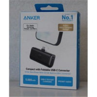 SALE OUT. Anker Nano Power Bank Built-In with USB-C Connector | A1653H11 | 5000 mAh | Black | DEMO