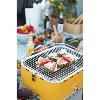 Barbecook Charcoal Table Grill Carlo , 44 x 33 x 21 cm | BC-CHA-1016 | Yellow Sunshine