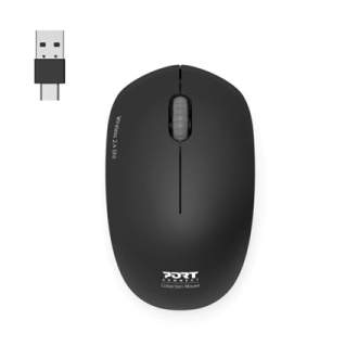 PORT CONNECT Mouse | Collection II | Wireless | 2.4 GHz | Black PORT CONNECT Mouse | Collection II | Wireless | 2.4 GHz | Black