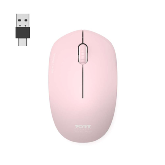 PORT CONNECT Mouse | Collection II | Wireless | 2.4 GHz | Pink PORT CONNECT Mouse | Collection II | Wireless | 2.4 GHz | Pink