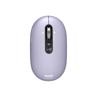 PORT CONNECT Mouse | PURE MAC | Wireless | Bluetooth | Lavender
