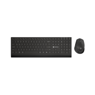 Natec Keyboard and Mouse | Stringray 2 | Keyboard and Mouse Set | Wireless | US | Black