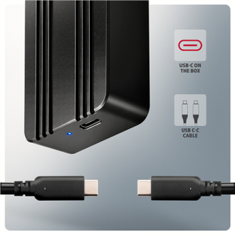 AXAGON USB-C 40Gbps external enclosure for M.2 NVMe SSD | EEM2-40G AXAGON USB-C 40Gbps external enclosure for M.2 NVMe SSD | EEM2-40G