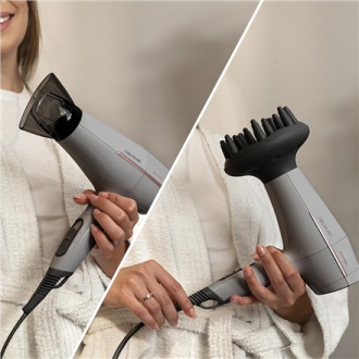 Cecotec Hair dryer | IoniCare Power&Go Heaven | 2000 W | Number of temperature settings 2 | Ionic function | Diffuser nozzle | G