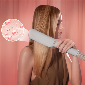 Cecotec Hair Straightener | Air Lisse Champagne | Ceramic heating system | Ionic function | Temperature (max) 230 C | Temperatur