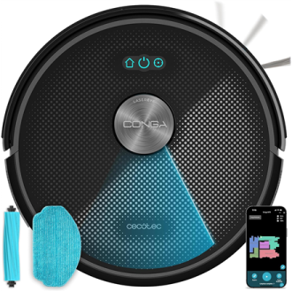 Cecotec Robot Vacuum Cleaner | Conga M70 | Wet&Dry | Operating time (max) 250 min | 4500 mAh | Dust capacity 400 L | 20000 Pa | Cecotec Robot Vacuum Cleaner | Conga M70 | Wet&Dry | Operating time (max) 250 min | 4500 mAh | Dust capacity 400 L | 20000 Pa |