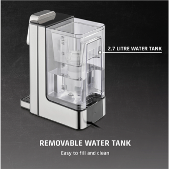 Caso HW 666 Inox | Turbo Hot Water Dispenser | Electric | 2200-2600 W | 2.7 L | Plastic/Stainless Steel | Stainless steel/Black Caso HW 666 Inox | Turbo Hot Water Dispenser | Electric | 2200-2600 W | 2.7 L | Plastic/Stainless Steel | Stainless steel/Black