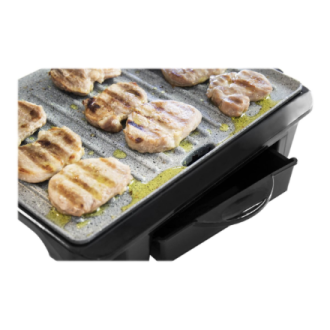 Cecotec Grill | Rock'nGrill 1000 | 1000 W | Electric Grill | Black/Stainless steel