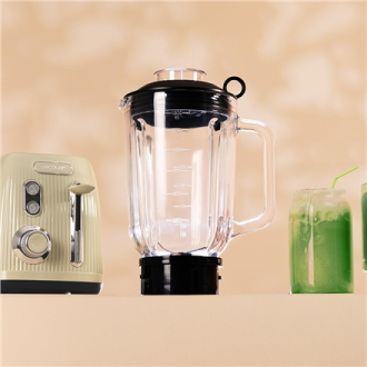 Cecotec Blender | Power Black Titanium RetroGreen | Tabletop | 1200 W | Jar capacity 1.5 L | Jar material Glass | Green