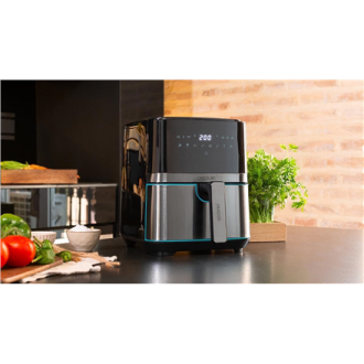 Cecotec Hot air fryer | Cecofry Full InoxBlack 5500 Pro | Power 1700 W | Capacity 5.5 L | Black inox/Black Cecotec Hot air fryer | Cecofry Full InoxBlack 5500 Pro | Power 1700 W | Capacity 5.5 L | Black inox/Black