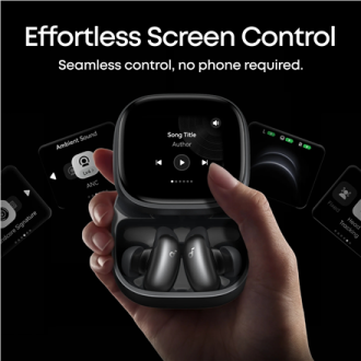 Anker Soundcore Wireless Earbuds | Liberty 5 Pro Max | Bluetooth | In-Ear | Microphone | Black | Noise canceling | Noise reducti Anker Soundcore Wireless Earbuds | Liberty 5 Pro Max | Bluetooth | In-Ear | Microphone | Black | Noise canceling | Noise reducti