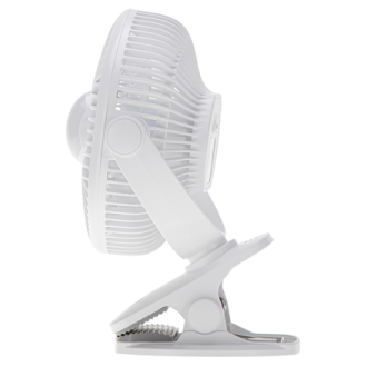 Adler Rechargeable fan with clip | AD 7335 | Table Fan | 6 W | Diameter 12.7 cm | Number of speeds 3 | Oscillation | White Adler Rechargeable fan with clip | AD 7335 | Table Fan | 6 W | Diameter 12.7 cm | Number of speeds 3 | Oscillation | White