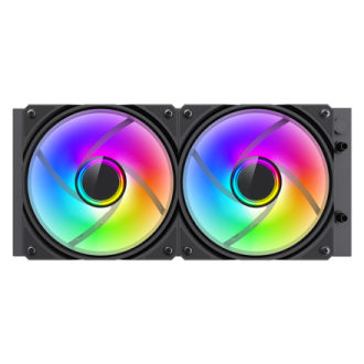Gamemax CPU Liquid Cooler | ICEBURG 240 INFINITY | Black Gamemax CPU Liquid Cooler | ICEBURG 240 INFINITY | Black