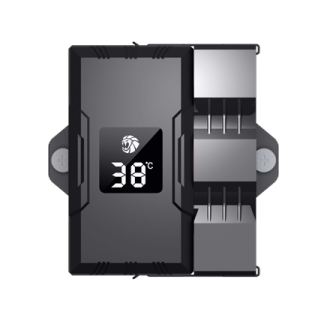 Gamemax CPU Air Cooler | GAMMA 90 DIGITAL BK | Black Gamemax CPU Air Cooler | GAMMA 90 DIGITAL BK | Black